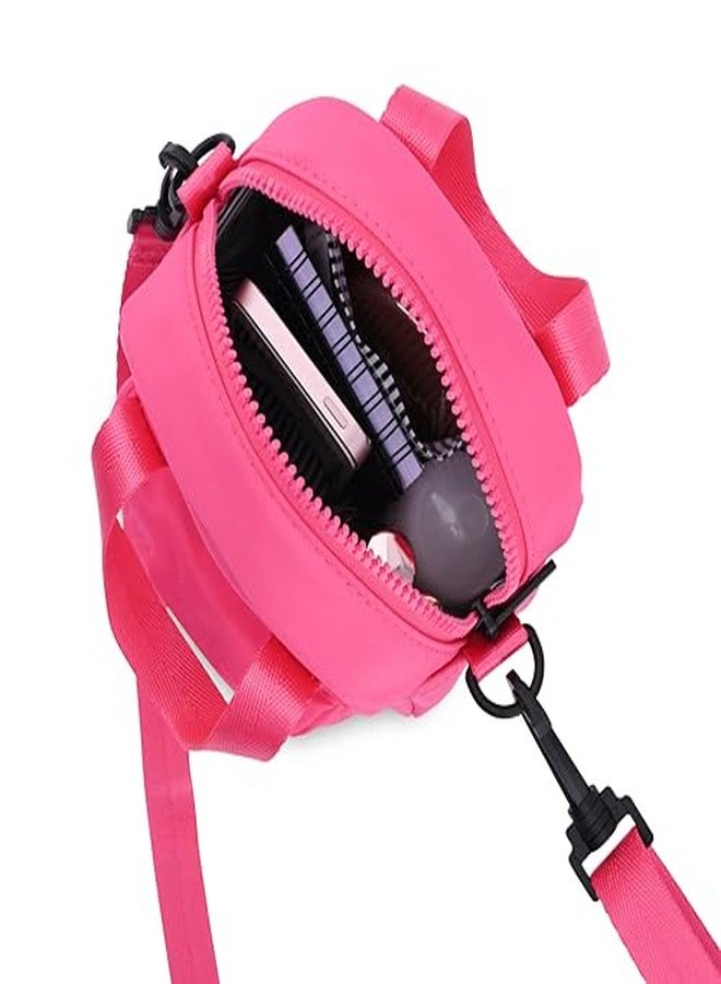 Fastrack Stylish Nylon Mini Sling Bag for Women | Dual Handles with Detachable Sling Strap | Lightweight Casual Crossbody Handbag for Daily Use - Image 5
